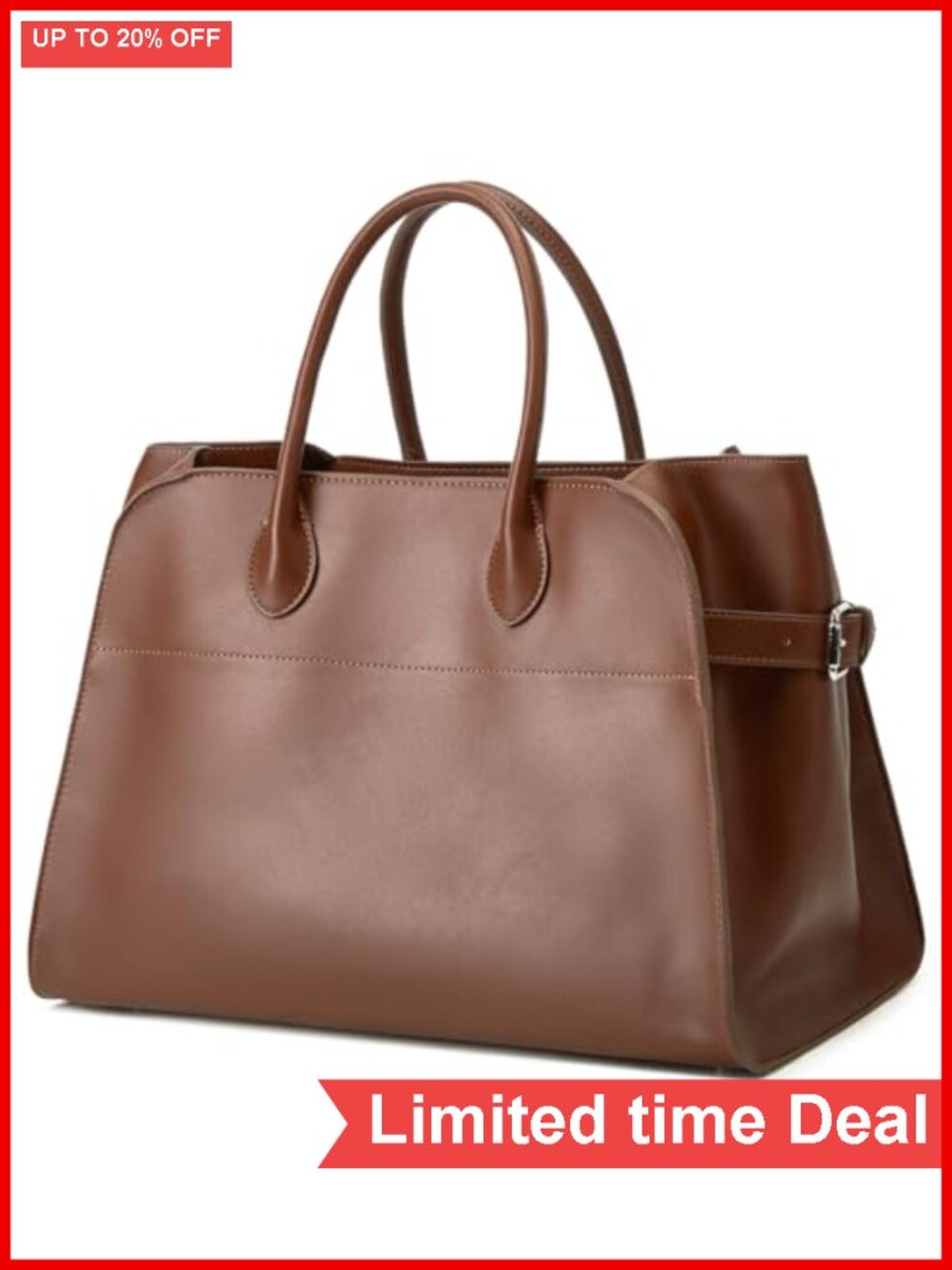 Vegan Leather Tote Bags for Women Large Retro Top-handle Purse Work Bag